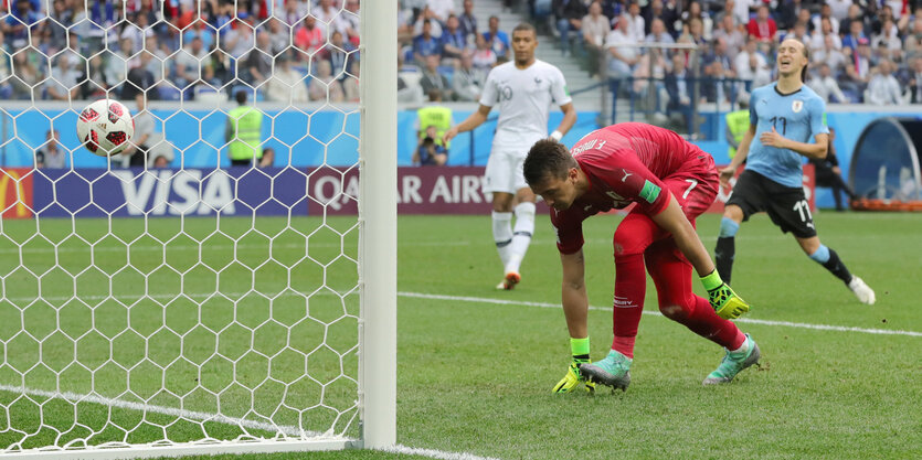 Fernando Muslera nach seinem Fehler