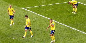 Vier schwedische Spieler