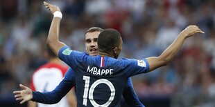 Griezmann und Mbappé