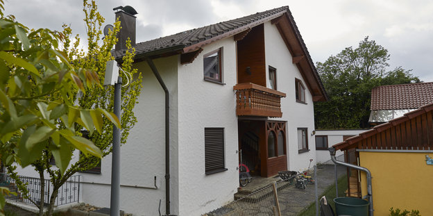 Ein Haus von außen Ein Haus von außen