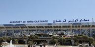Der Flughafen von Tunis