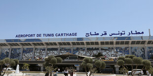 Der Flughafen von Tunis