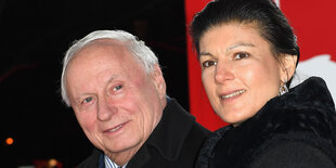 Oskar Lafontaine und Sahra Wagenknecht