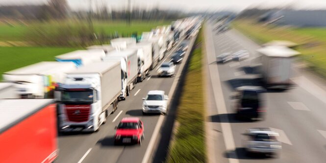 Verkehr auf der A2