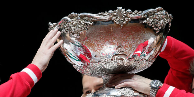 Der alte Davis-Cup-Pokal