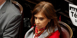 Cristina Kirchnern, argentinische Ex-Präsidentin und Senatorin