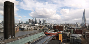 Panoramablick über die City of London