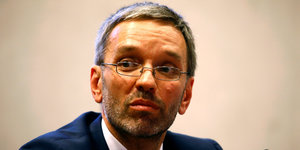 Österreichs Innenminister Herbert Kickl