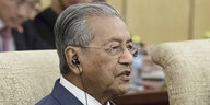 Mahathir Mohamad, malaysischer Premierminister