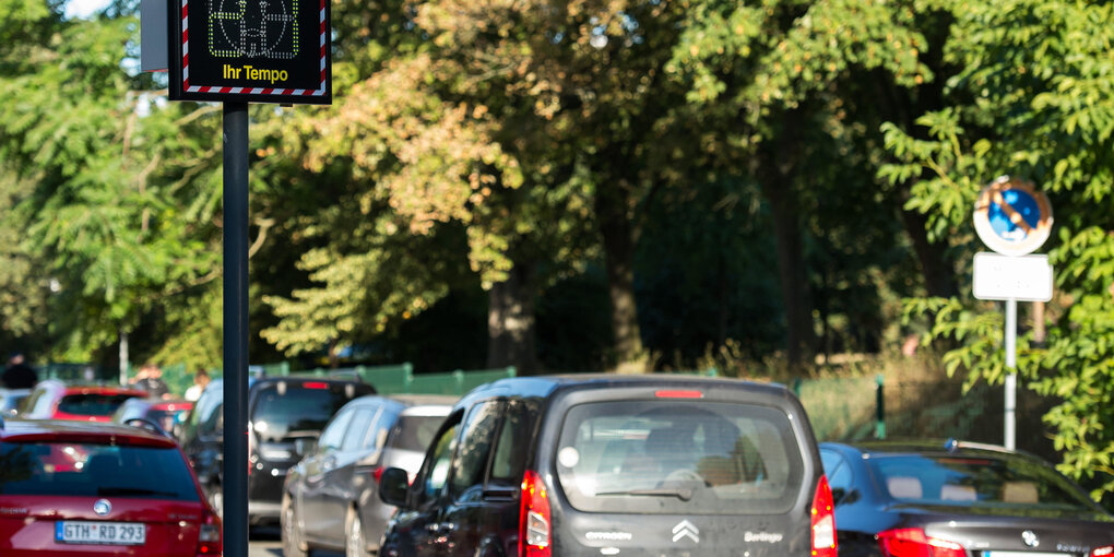 Autos im Straßenverkehr