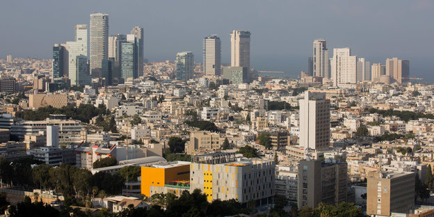 Stadtansicht von Tel Aviv