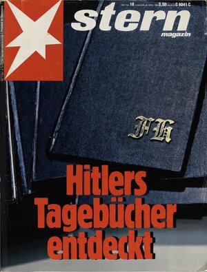 „Stern“-Cover vom 28. April 1983 „Stern“-Cover vom 28. April 1983