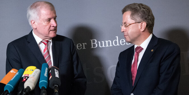 Seehofer und Maaßen