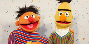Figuren Ernie und Bert