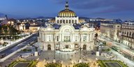 Der Palacio de Bellas Artes im Historischen Zentrum Mexiko-Stadts