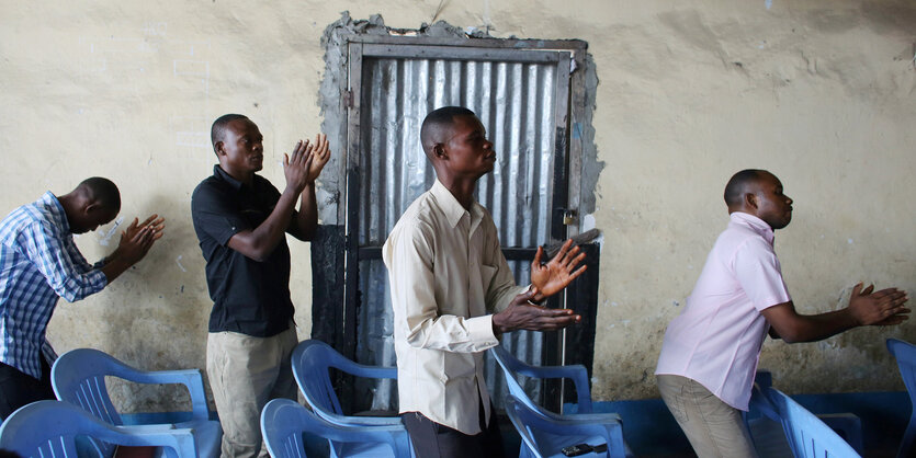 Katholischer Gottesdienst in Kinshasa