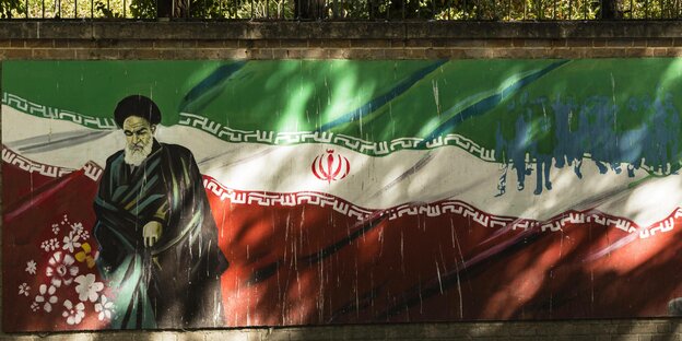 Graffiti mit Mullah