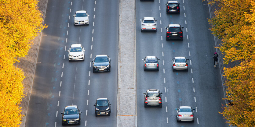 Autos auf Straße