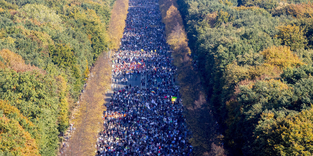 Unteilbar Berlin, Menschen