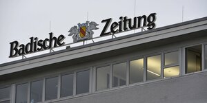 Das Redaktionsgebäude der Badischen Zeitung