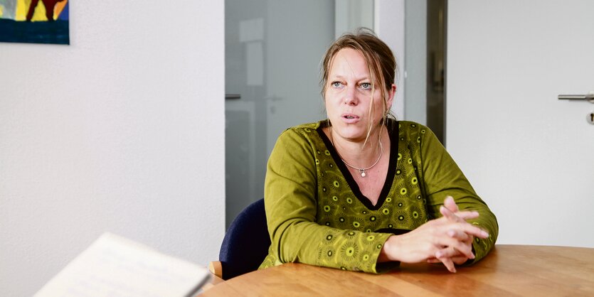 Maike Schaefer, Spitzenkandidatin der Bremer Grünen.