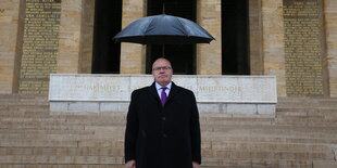 Peter Altmaier während seinem Besuch in der Türkei