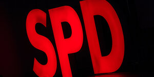 die SPD-Buchstaben