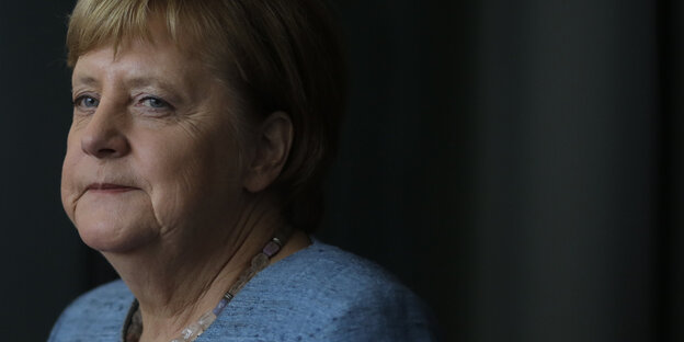 Merkel guckt missmutig