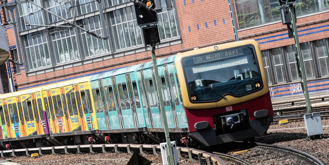 Eine Berliner S-Bahn