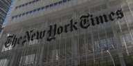 Das New-York-Times-Gebäude von außen
