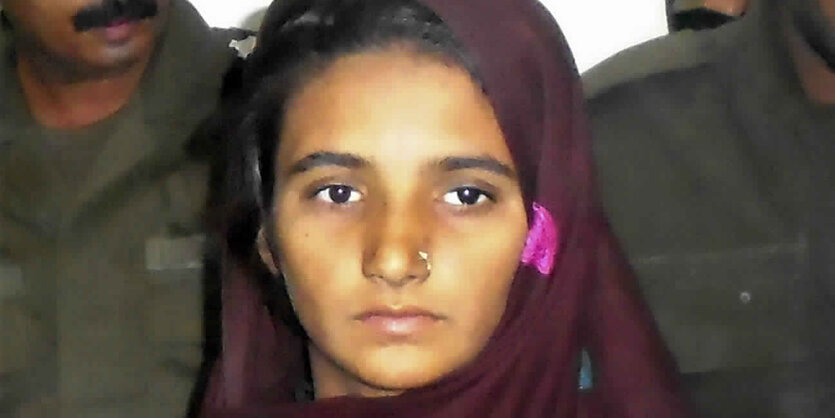 Porträt von Asia Bibi