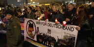 Teilnehmer der "Wir für Deutschland"-Demo