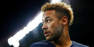 Neymar bei einem Spiel von Paris St Germain
