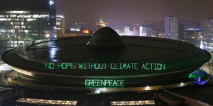 Greenpeace-Protest in Kattowitz