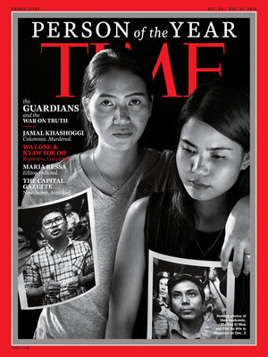 Die Titelseite des Time-Magazins Die Titelseite des Time-Magazins