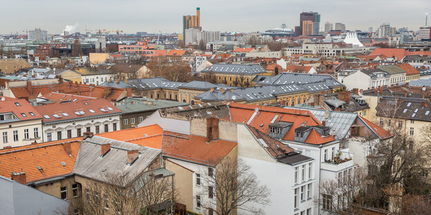 Blick über die Dächer von Kreuzberg