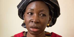 Blandine Sankara, die Schwester von Thomas Sankara