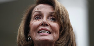 Nancy Pelosi, designierte demokratische Vorsitzende des Repräsentantenhauses