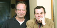 Die Wüste-Geschäftsführer Stefan Schubert und Ralph Schwingel.