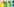 Mehrere grüne und gelb gefüllte Flaschen nebeneinander