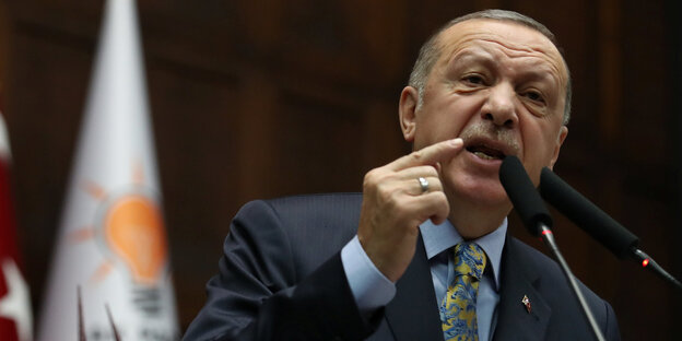 Türkeis Präsident Recep Tayyip Erdoğan