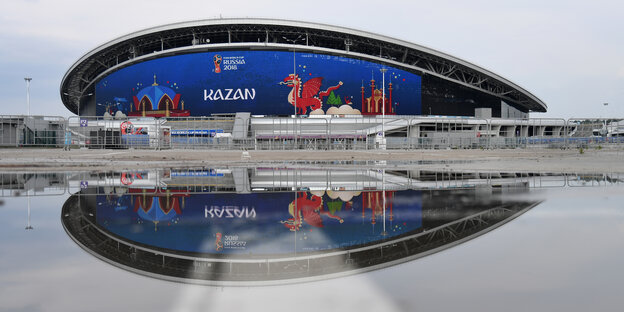Fußball-WM-Stadion in Kasan
