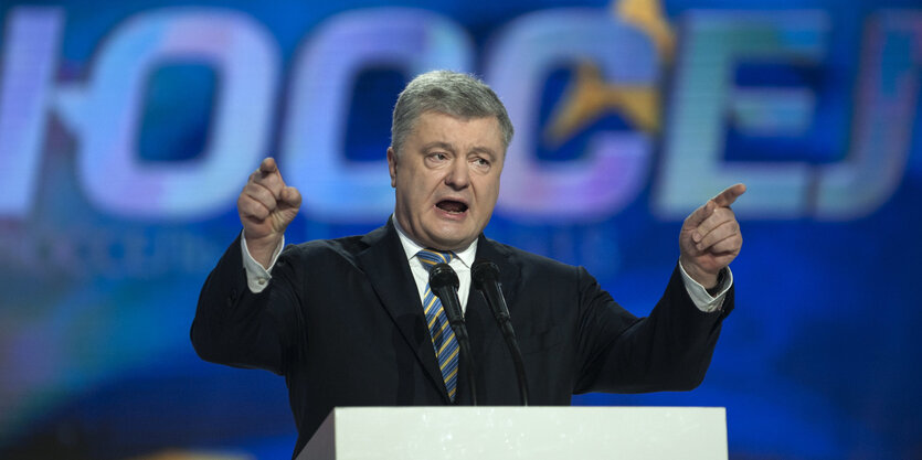 Der ukrainische Präsident Petro Poroschenko