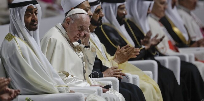 Papst Franziskus in Abu Dhabi