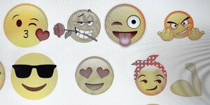 Verschiedene Emojis