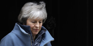 Die britische Premierministerin Theresa May