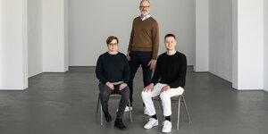Die drei Macher des Berlin Program for Artists