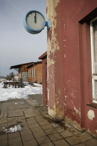 Bahnhofsgebäude in Weißwasser