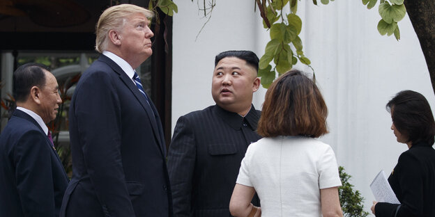 Donald Trump, Kim Jong Un und andere