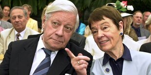 Loki Schmidt, Helmut Schmidt